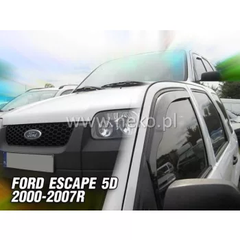   Heko 2 bucăți Deflector de vânt FORD Escape 5 uși 2000-2007, Mazda Tribute 5 uși 2002-2007 (15268)