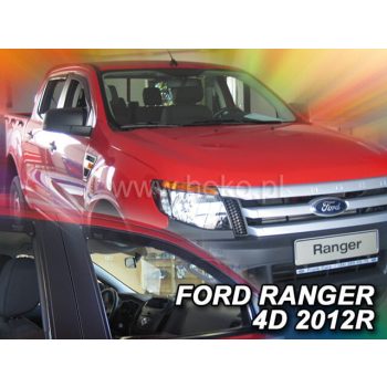   Heko 2 Pe bucăți deflector Ford Ranger 4 ușă 2012- (15303)