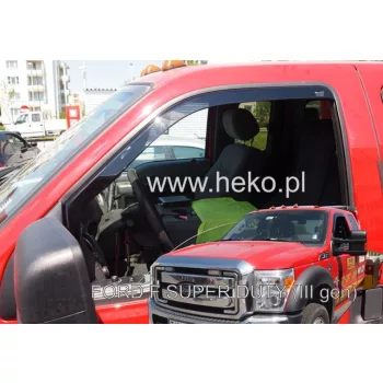   Heko 2 Pe bucăți deflector Ford F550 Super Duty III 2011-2016