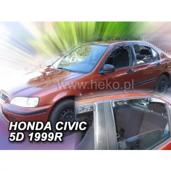   Heko 4 Pe bucăți deflector Honda Civic 5 ușă hatchback/combi 1995-2000 (17109)
