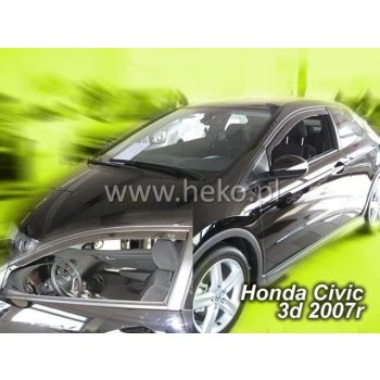   Heko 2 Pe bucăți deflector Honda Civic 3 ușă hatchback 2006- (17143)