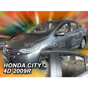   Heko 4 Pe bucăți deflector Honda City 4 ușă sedan 2009- (17153)