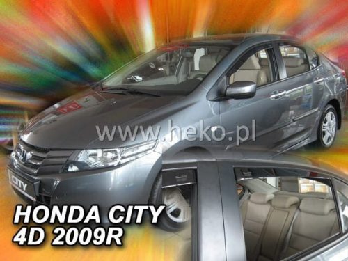 Heko 4 Pe bucăți deflector Honda City 4 ușă sedan 2009- (17153)