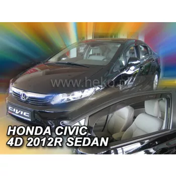   Heko 2 Pe bucăți deflector Honda Civic 4 ușă sedan 2012- (17160)