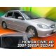 Heko 4 Pe bucăți deflector Honda Civic 4 ușă sedan 2001-2005
