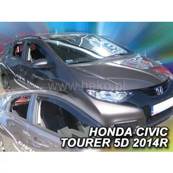   Heko 4 Pe bucăți deflector Honda Civic Tourer 5 ușă combi 2014- (17171)