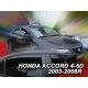 Heko 4 Pe bucăți deflector Honda Accord 4 ușă sedan 2003-2008 (17176)