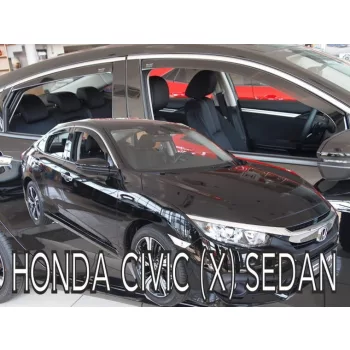   Heko 4 Pe bucăți deflector Honda Civic 4 ușă sedan 2016- (17182)