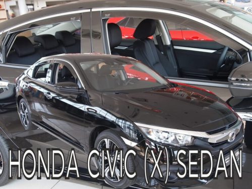 Heko 4 Pe bucăți deflector Honda Civic 4 ușă sedan 2016- (17182)
