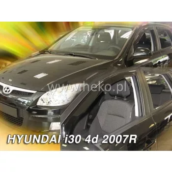   Heko 4 Pe bucăți deflector Hyundai i30 5 ușă hatchback 2007-2012 (17249)