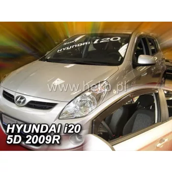   Heko 2 Pe bucăți deflector Hyundai i20 5 ușă 2008- (17258)