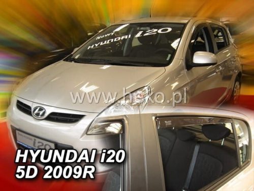 Heko 4 Pe bucăți deflector Hyundai i20 5 ușă 2008- (17259)