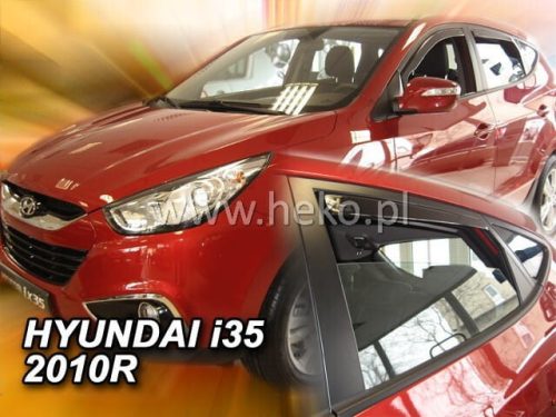 Heko 4 Pe bucăți deflector Hyundai ix35 SUV 5 ușă 2010- (17262)