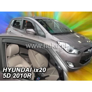Heko 2 Pe bucăți deflector Hyundai ix20 SUV 5 ușă 2010-