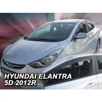  Heko 2 Pe bucăți deflector Hyundai Elantra 4 ușă sedan 2010- (17269)