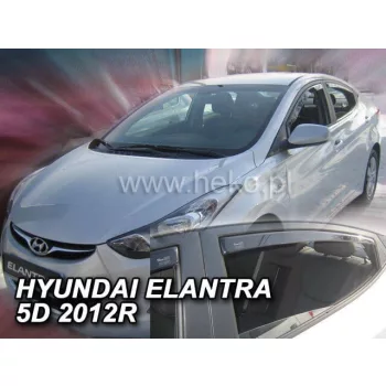   Heko 4 Pe bucăți deflector Hyundai Elantra 4 ușă sedan 2010-