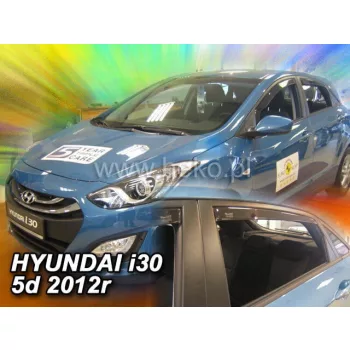  Heko 4 Pe bucăți deflector Hyundai i30 5 ușă hatchback 2012- (17274)