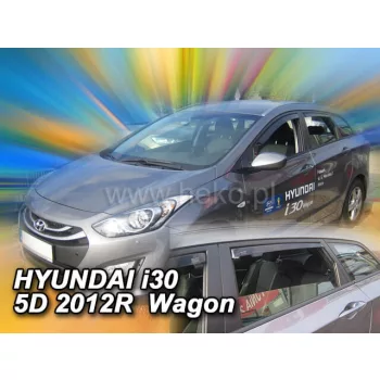   Heko 4 Pe bucăți deflector Hyundai i30 CW 5 ușă combi 2012-