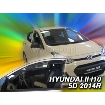   Heko 2 Pe bucăți deflector Hyundai i10 5 ușă 2013- (17277)