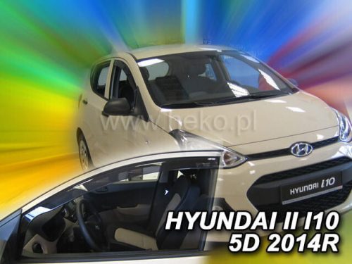 Heko 2 Pe bucăți deflector Hyundai i10 5 ușă 2013- (17277)