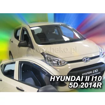   Heko 4 Pe bucăți deflector Hyundai i10 5 ușă 2013- (17278)