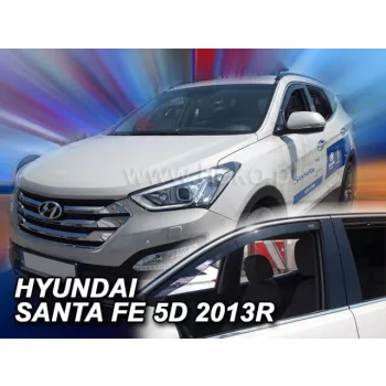   Heko 2 Pe bucăți deflector Hyundai Santa Fé 5 ușă 2013- (17279)