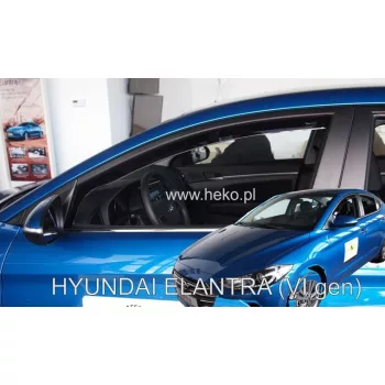   Heko 2 Pe bucăți deflector Hyundai Elantra 4 ușă sedan 2016- (17286)