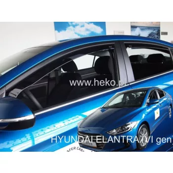   Heko 4 Pe bucăți deflector Hyundai Elantra 4 ușă sedan 2016- (17287)