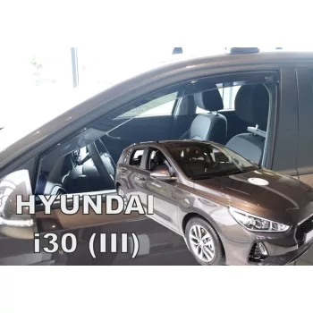   Heko 2 Pe bucăți deflector Hyundai i30 5 ușă hatchback, i30 CW 5 ușă combi 2017- (17290)