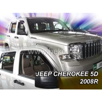   Heko 2 Pe bucăți deflector Jeep Cherokee 5 ușă 2008- (19120)