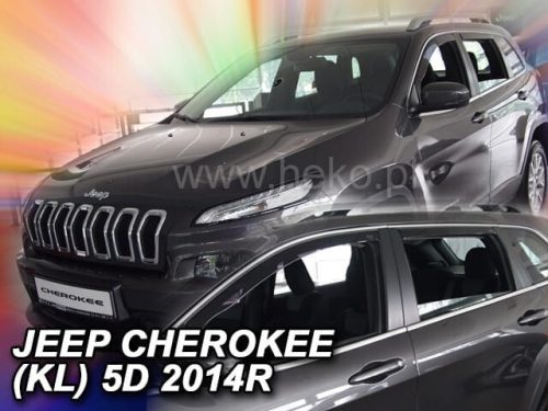 Heko 4 Pe bucăți deflector Jeep Cherokee 5 ușă 2014- (19125)