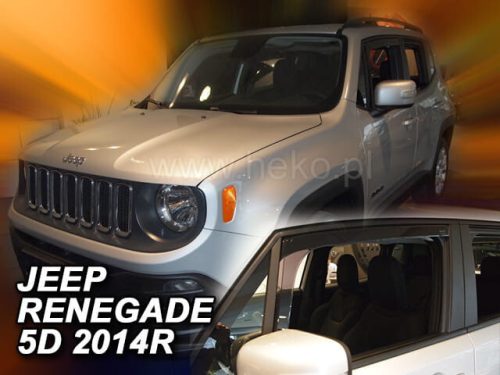 Heko 2 Pe bucăți deflector Jeep Renegade 5 ușă SUV 2015- (19126)