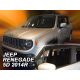 Heko 2 Pe bucăți deflector Jeep Renegade 5 ușă SUV 2015- (19126)