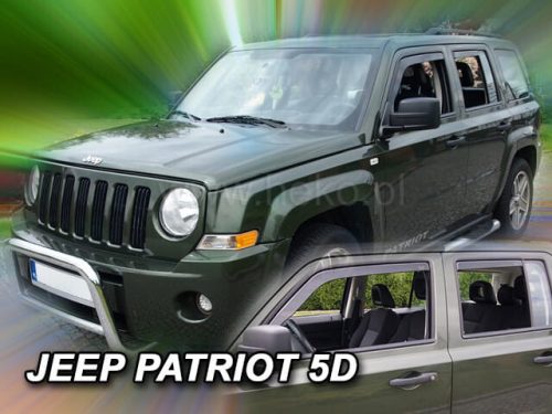 Heko 4 Pe bucăți deflector Jeep Patriot 5 ușă 2006- (19129)