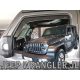 Heko 2 Pe bucăți deflector Jeep Wrangler JL IV 5 ușă 2019-