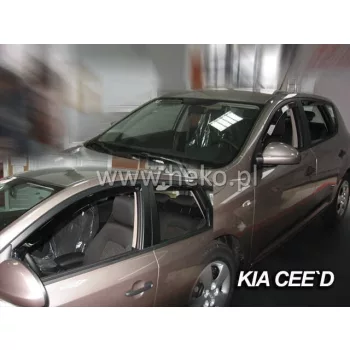   Heko 2 bucăți Deflector de vânt Kia Cee d 5 uși cu spate înclinat 2007-2012, Kia Cee d 5 uși combi 2007-201