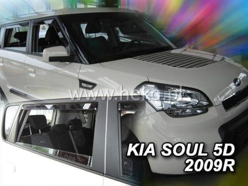 Heko 4 Pe bucăți deflector KIA Soul 5 ușă 2008- (20141)