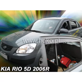   Heko 4 Pe bucăți deflector KIA Rio 5 ușă hatchback 2005-2011 (20149)