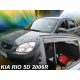 Heko 4 Pe bucăți deflector KIA Rio 5 ușă hatchback 2005-2011 (20149)