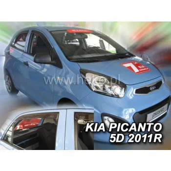   Heko 4 Pe bucăți deflector KIA Picanto 5 ușă 2011- (20151)