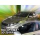 Heko 2 Pe bucăți deflector KIA Optima 4 ușă sedan 2012- (20155)
