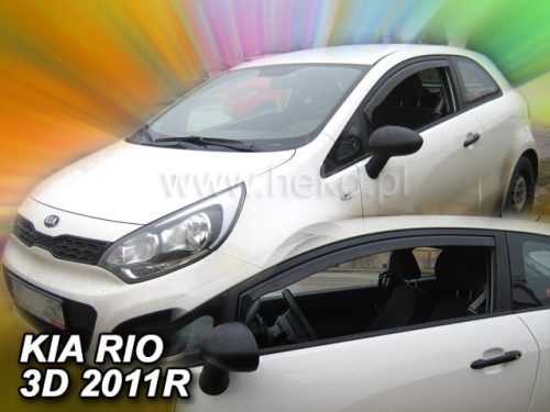 Heko 2 Pe bucăți deflector KIA Rio 3 ușă 2012- (20163)