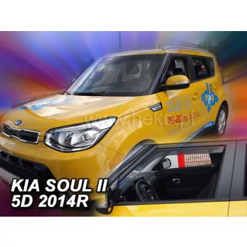Heko 2 Pe bucăți deflector KIA Soul 5 ușă 2013- (20164)