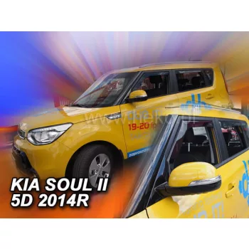 Heko 4 Pe bucăți deflector KIA Soul 5 ușă 2013- (20165)