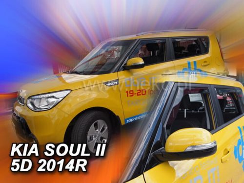 Heko 4 Pe bucăți deflector KIA Soul 5 ușă 2013- (20165)