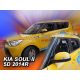 Heko 4 Pe bucăți deflector KIA Soul 5 ușă 2013- (20165)