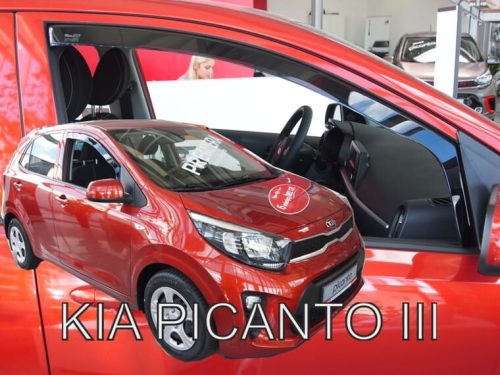 Heko 2 Pe bucăți deflector KIA Picanto 5 ușă 2017- (20176)