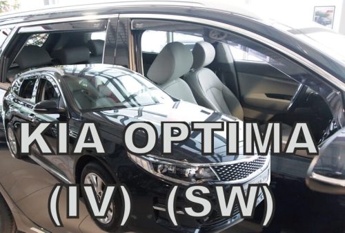 Heko 4 Pe bucăți deflector Kia Optima JF IV 5 ușă/SW 2016- (20184)