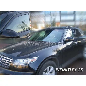   Heko 2 Pe bucăți deflector Infinity FX35 5 ușă 2002- (21504)