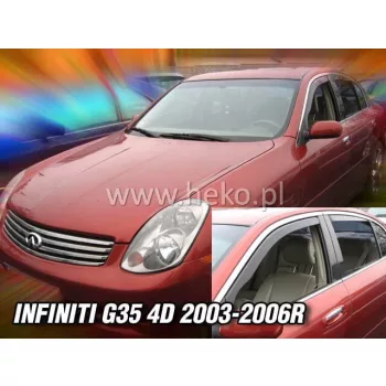   Heko 4 Pe bucăți deflector Infinity G 4 ușă 2003-2006 (21508)